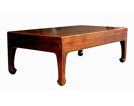 An unusual low rectangular Ming-Style Kang table